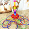 Kids Throw Circle Game Ferrule Stacked Toy Set 6
