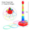 Kids Throw Circle Game Ferrule Stacked Toy Set 7
