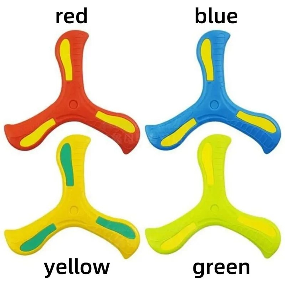 Soft ThreeLeaf Boomerang Outdoor Flying Toy 10