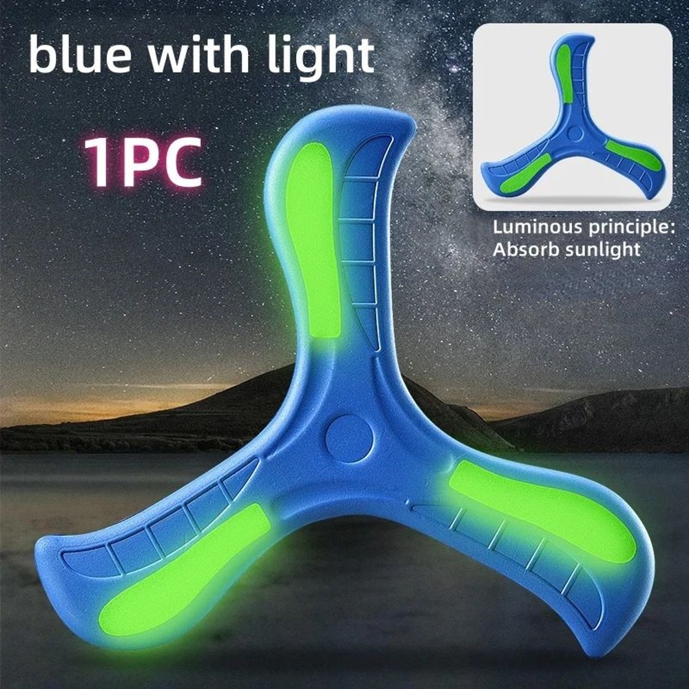 Soft ThreeLeaf Boomerang Outdoor Flying Toy 14