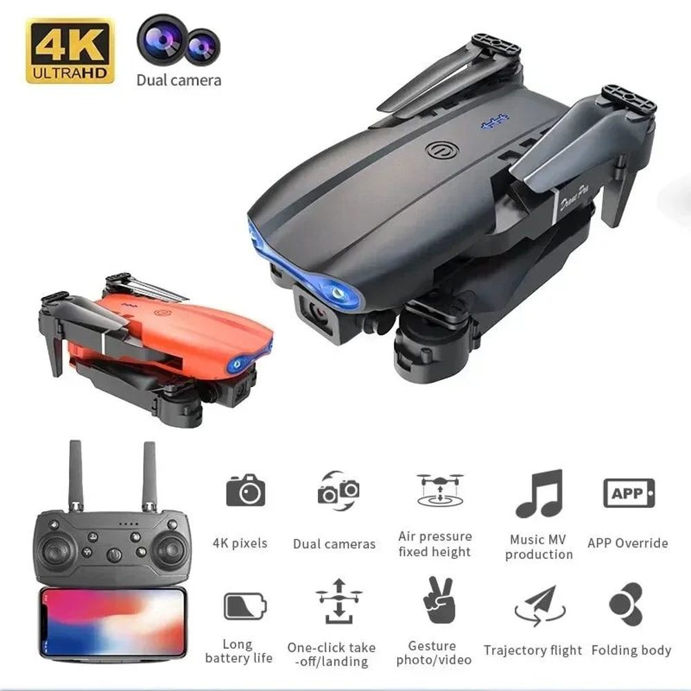 E99Pro 4K WiFi FPV Foldable RC Drone With HD Camera 1