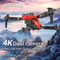 E99Pro 4K WiFi FPV Foldable RC Drone With HD Camera 2