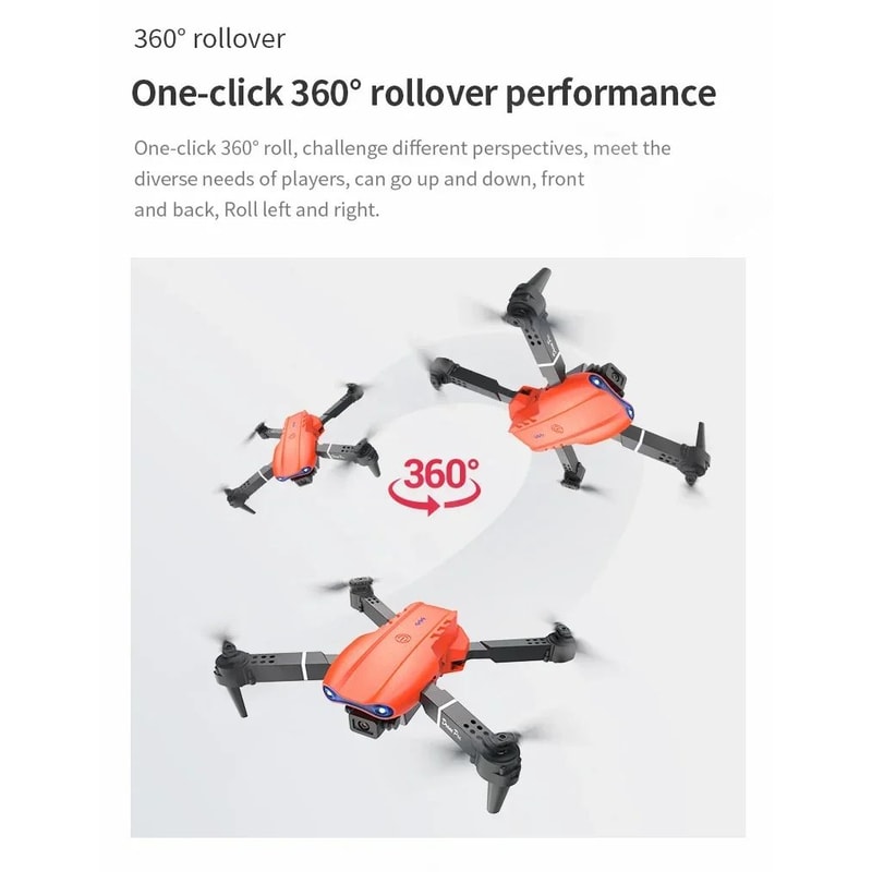 E99Pro 4K WiFi FPV Foldable RC Drone With HD Camera 13