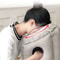 Inflatable Travel Pillow With Headrest And Chin Support 12