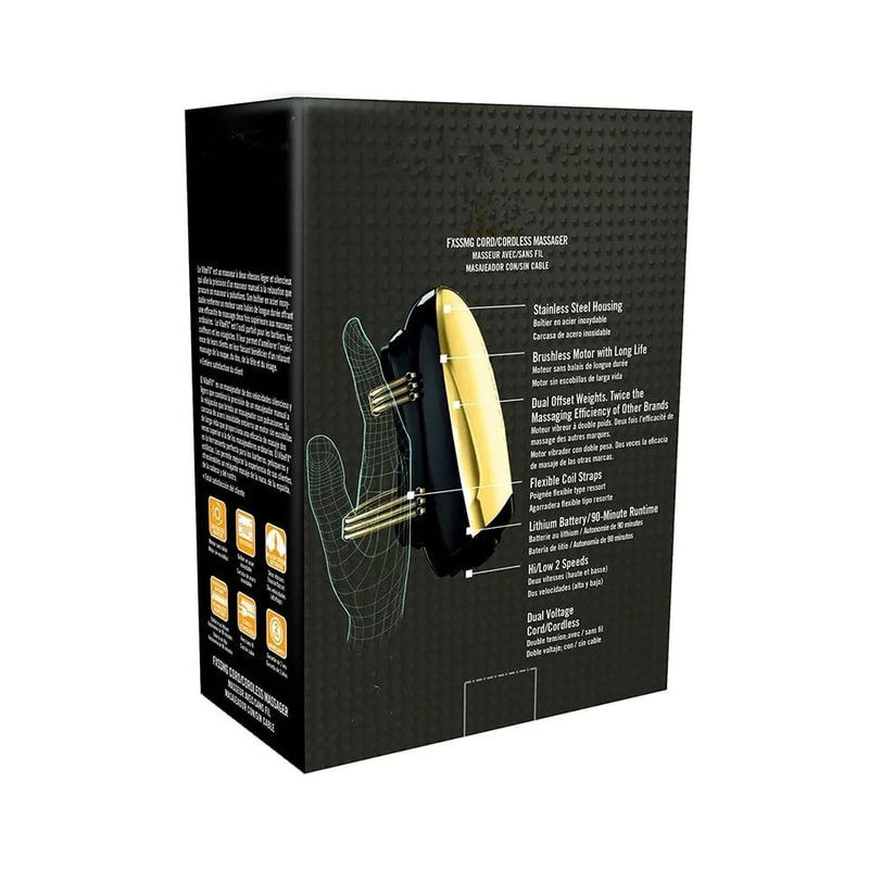 Cordless Handheld Heat Massager With USB Charge For Head Body 2