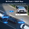 Baseus 3K Front Rear GPS Dash Cam With 24H Parking Support 6