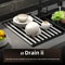 304 Stainless Steel Foldable Sink Drain Storage Rack 2