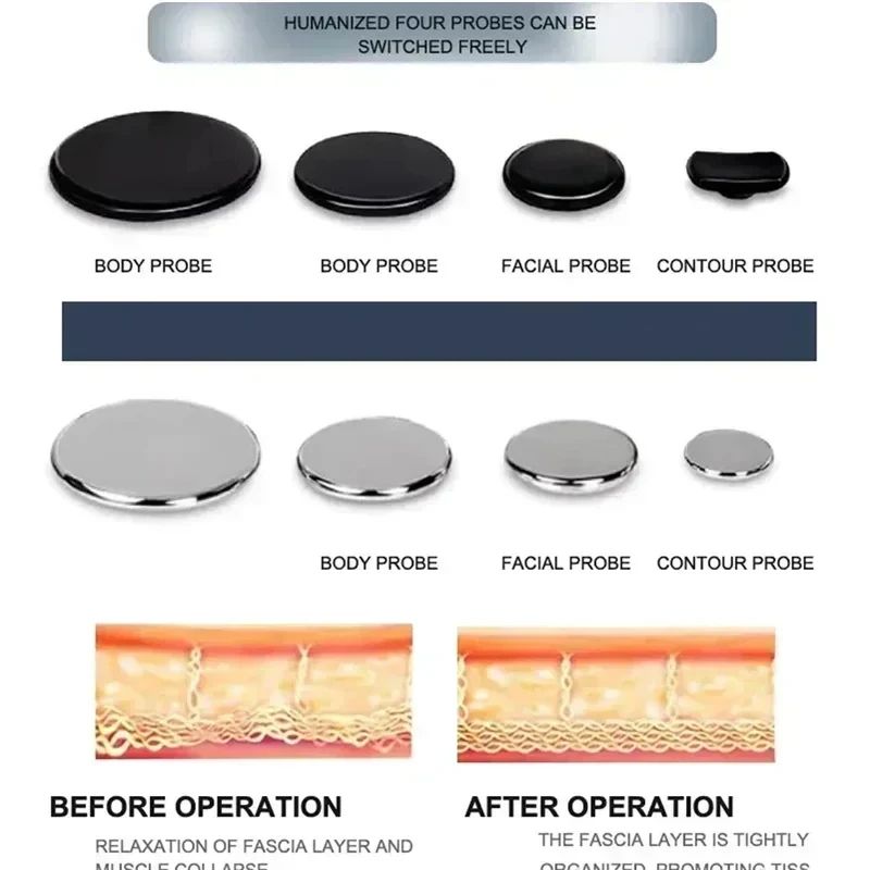 Portable 448 KHz RF Tecar Therapy Diathermy Machine For Body Slimming Pain Relief 4