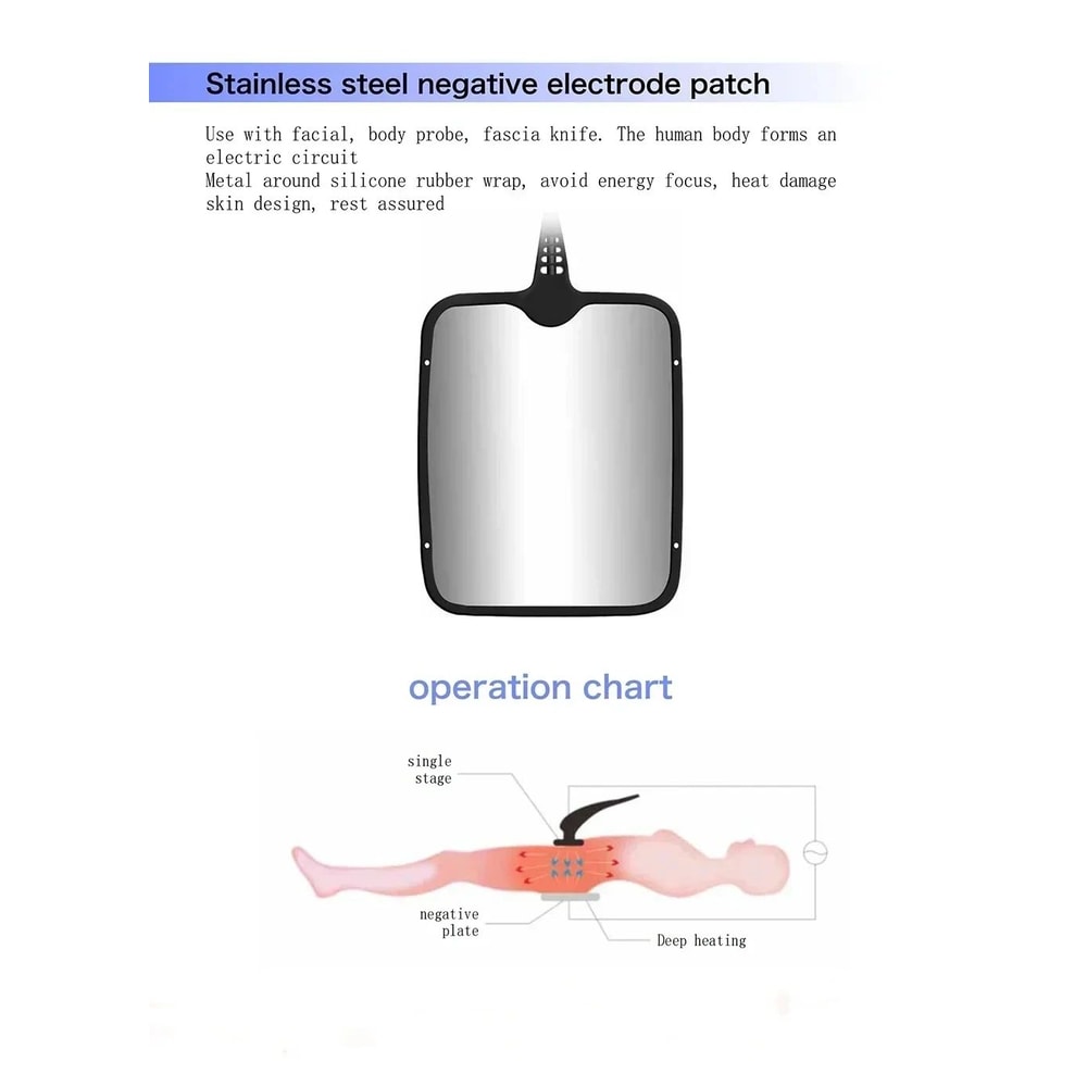 Portable 448 KHz RF Tecar Therapy Diathermy Machine For Body Slimming Pain Relief 9