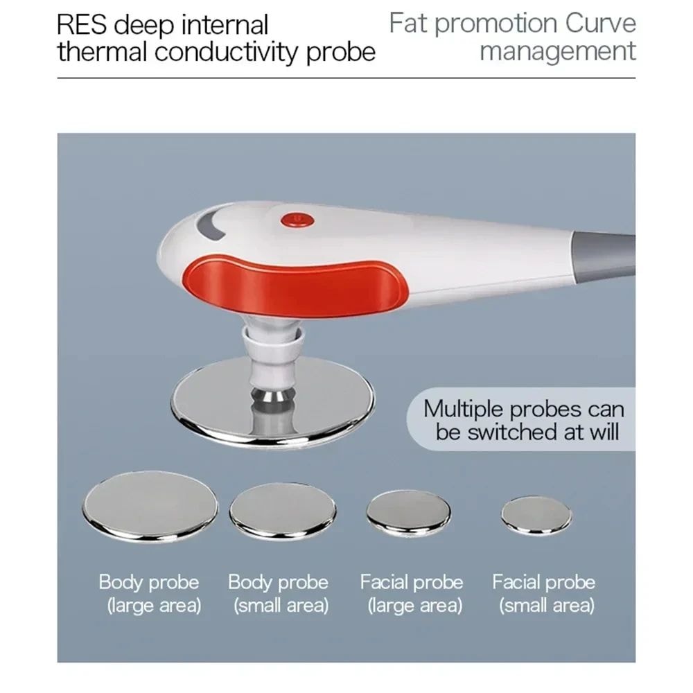 Portable 448 KHz RF Tecar Therapy Diathermy Machine For Body Slimming Pain Relief 11