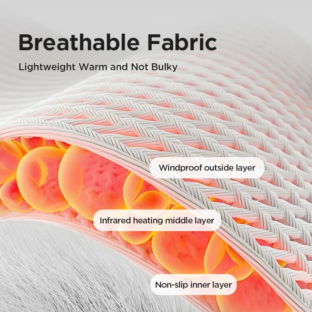 Electric Heated Wrist Hand Massager Brace With Adjustable Heat And Vibration 9