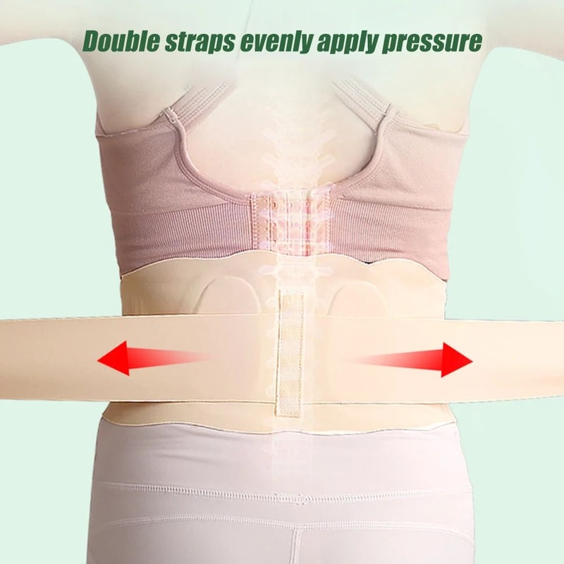 Thin Breathable Waist Support Belt For Lower Back Pain Relief 14