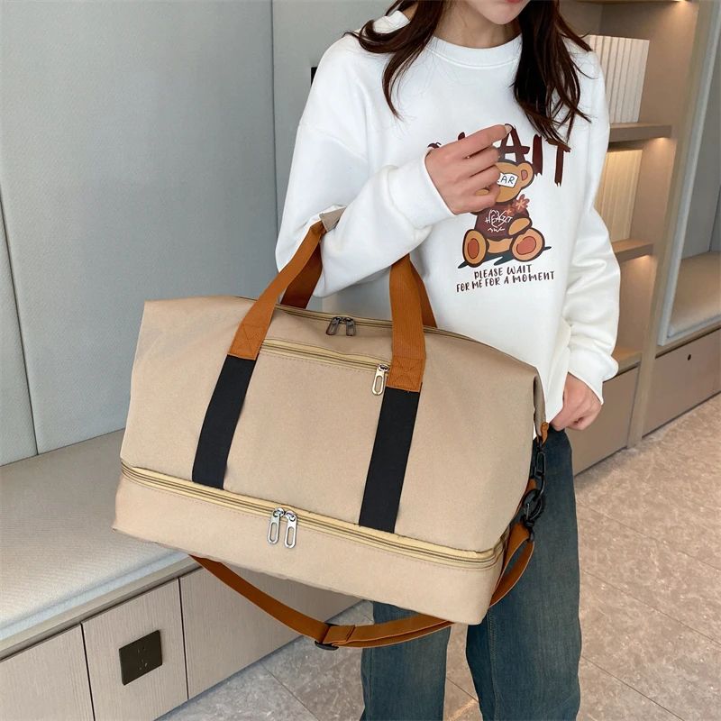 Large Capacity Travel And Gym Bag With Shoe Compartment 12