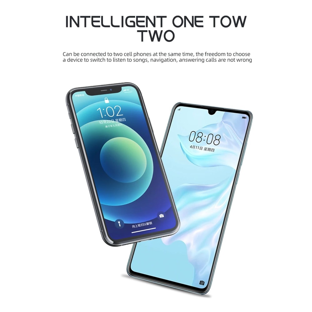 KEBIDUMEI BT 53 Motorcycle Helmet Intercom For 2 Riders 6