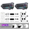 KEBIDUMEI BT 53 Motorcycle Helmet Intercom For 2 Riders 11