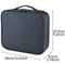 Large Waterproof Travel Makeup Bag With Brush Storage 2