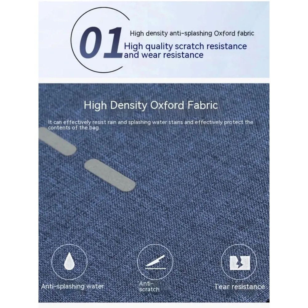 Large Capacity Travel College Backpack With Laptop Pocket 5