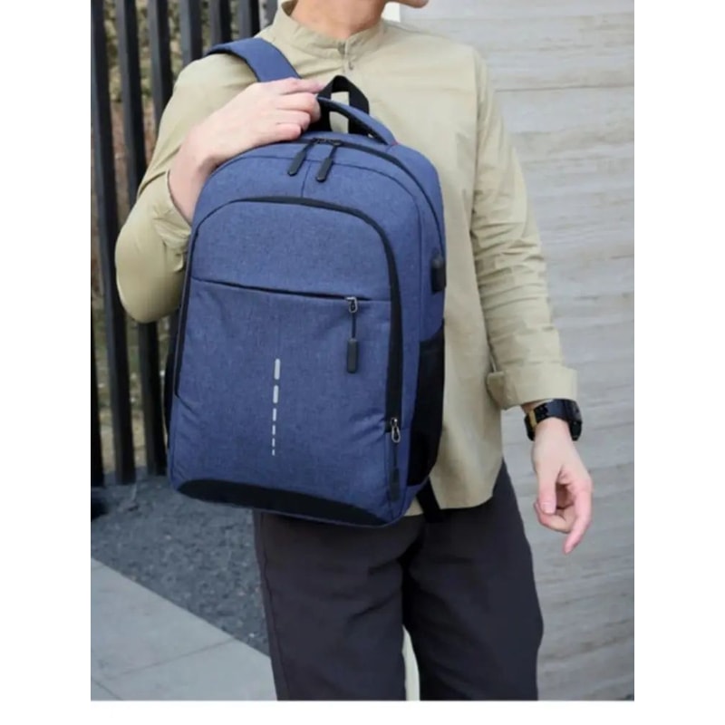 Large Capacity Travel College Backpack With Laptop Pocket 14