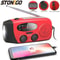 STONEGO Multifunctional Solar HandCrank Emergency Radio Charger 0