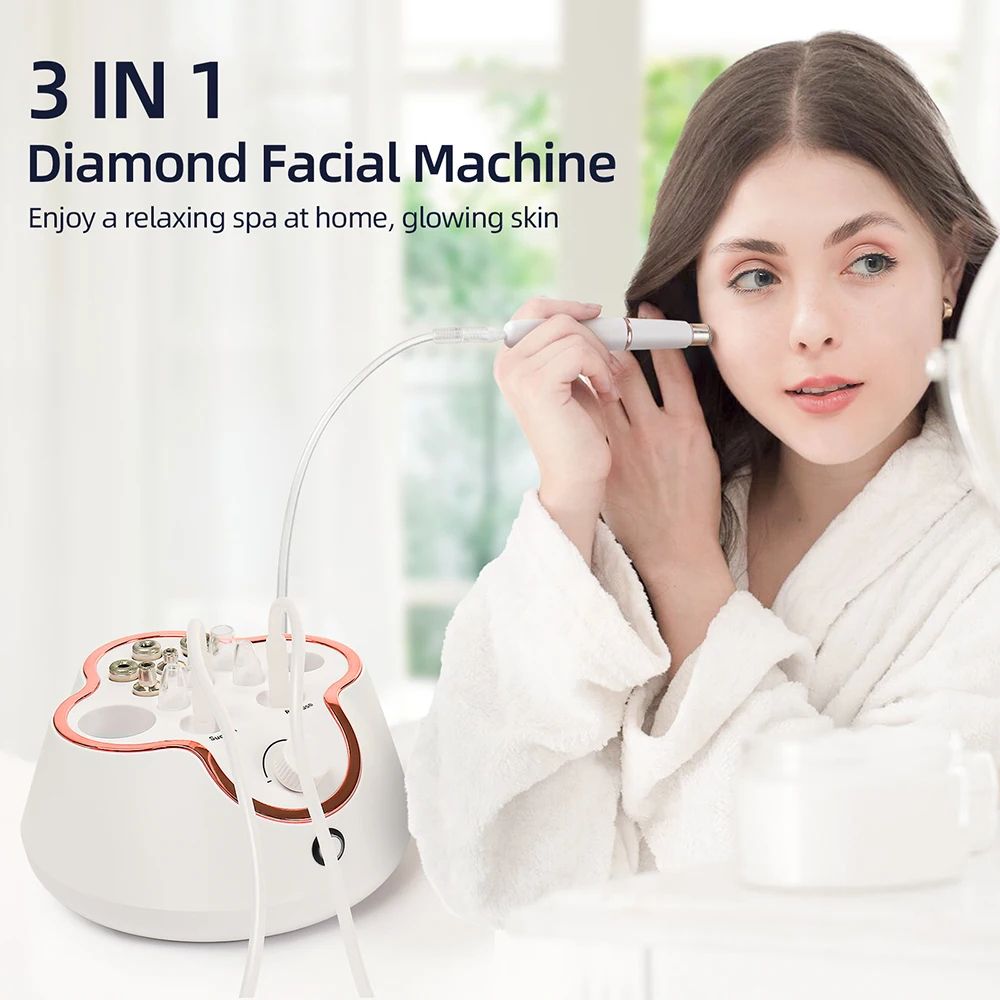 Professional Diamond Microdermabrasion Machine For Deep Facial Cleaning 6