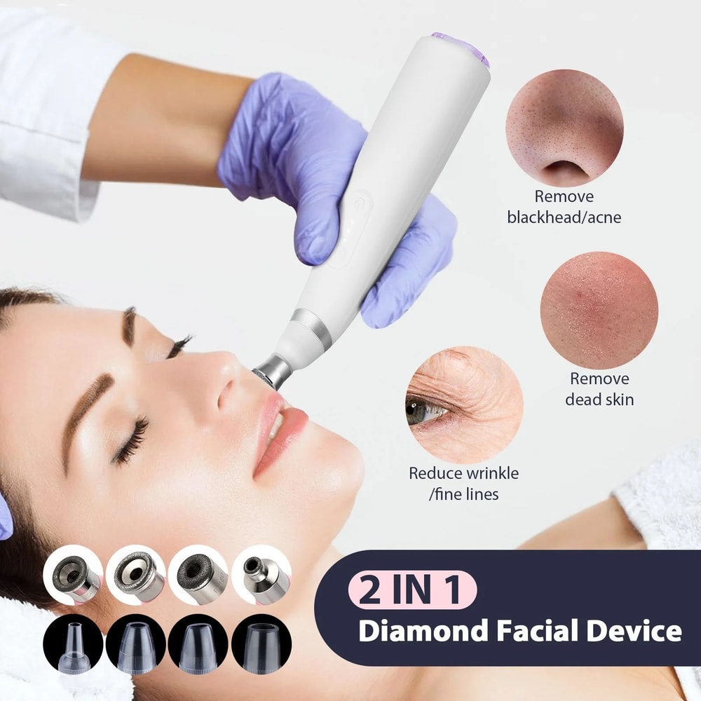 Professional Diamond Microdermabrasion Machine For Deep Facial Cleaning 12