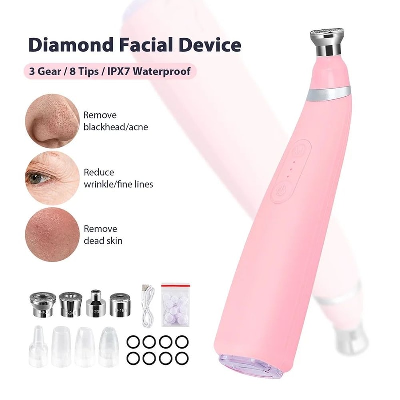 Professional Diamond Microdermabrasion Machine For Deep Facial Cleaning 13
