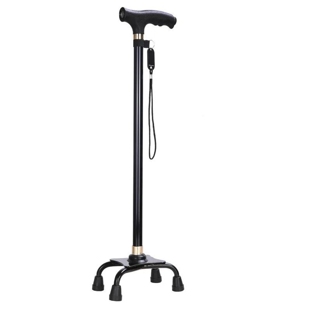 Retractable NonSlip Aluminum Walking Cane With LED Light 8