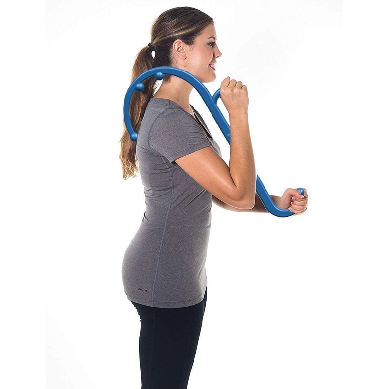 Trigger Point Hook Cane Back Neck Foot Massage Tool 10