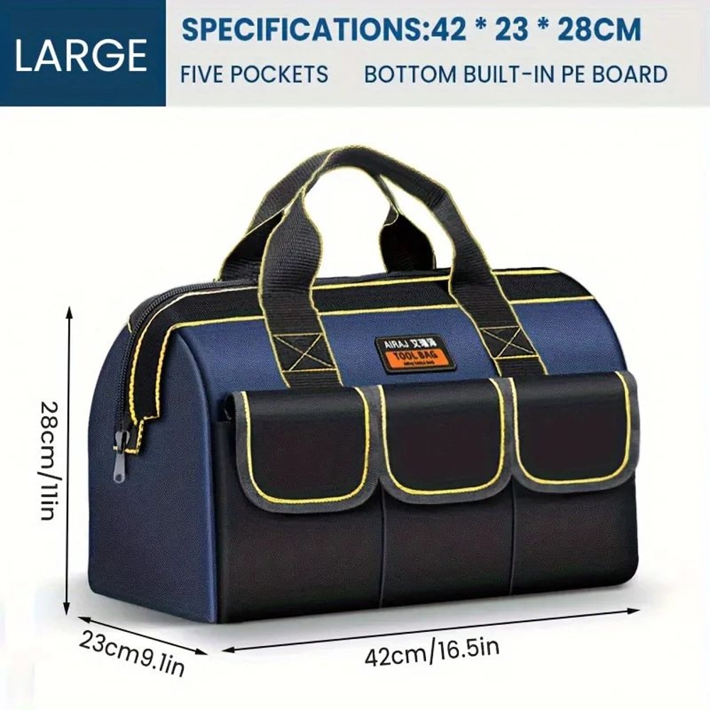 AIRAJ Large Waterproof Multifunctional Tool Bag With High Capacity 8