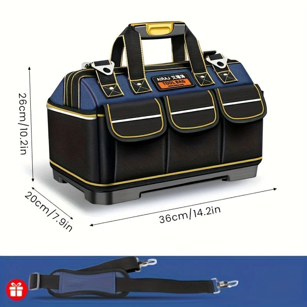 AIRAJ Large Waterproof Multifunctional Tool Bag With High Capacity 11