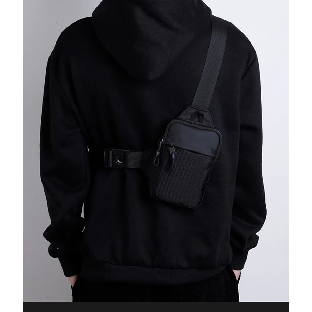 Unisex Casual Chest Crossbody Bag For Leisure And Sports 5