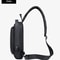 Men PU Leather AntiTheft Crossbody Chest Bag 13