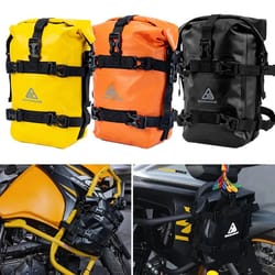 waterproof motorcycle crash bar bumper tool bag