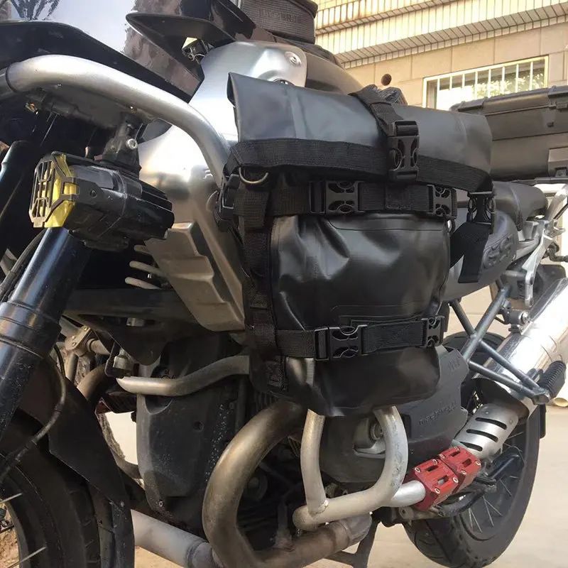 Waterproof Motorcycle Crash Bar Bumper Tool Bag 7