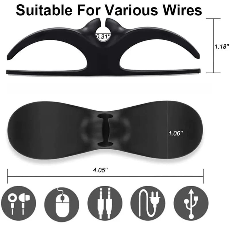 4Pack Cord Winder Organizer Clips For Appliance Cable Management 14