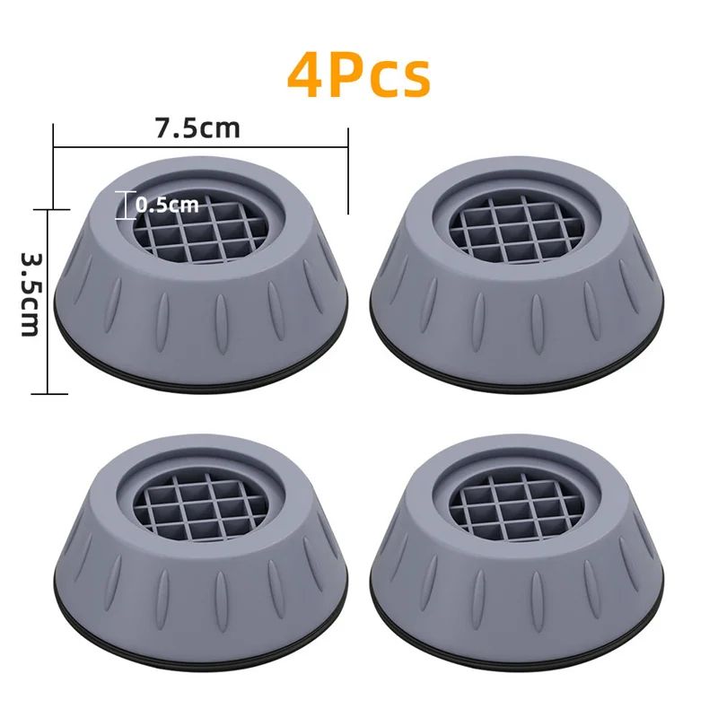 4Pack AntiVibration Waterproof Feet Pads For Appliances Furniture 1