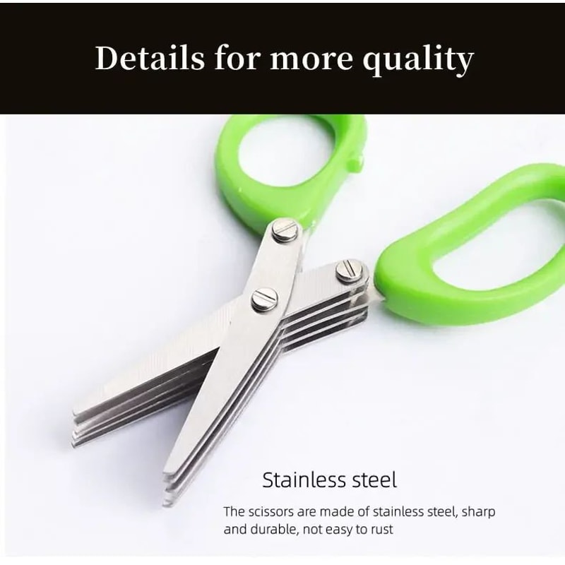 Multi Layer Stainless Steel Kitchen Scissors 7