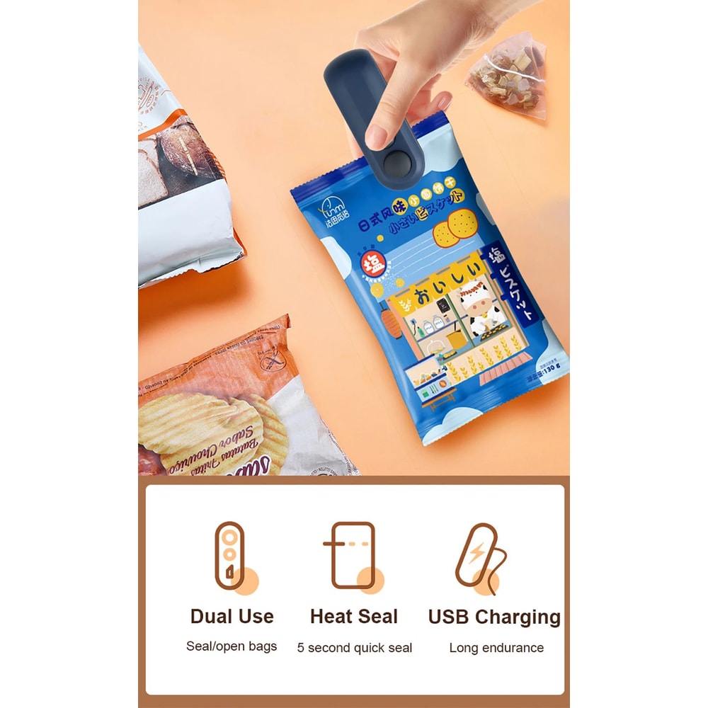 Mini Handheld Heat Bag Sealer 7