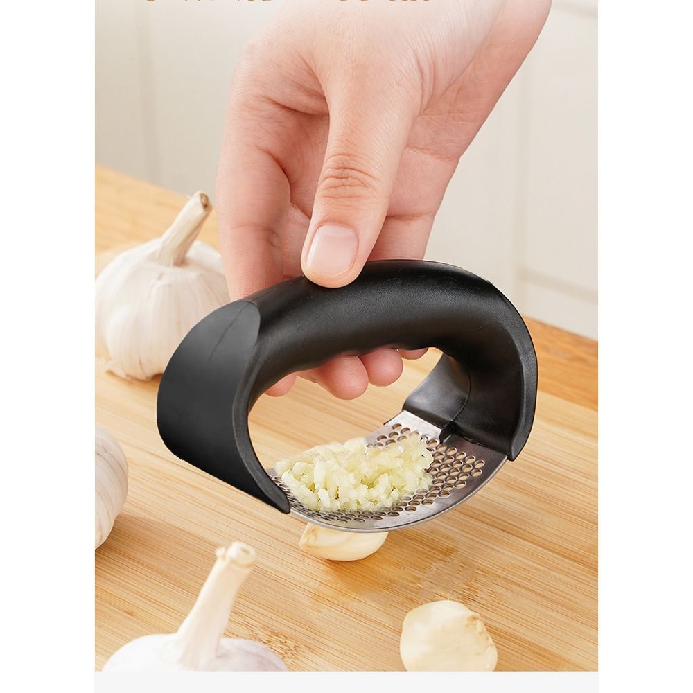 Stainless Steel Garlic Press 5