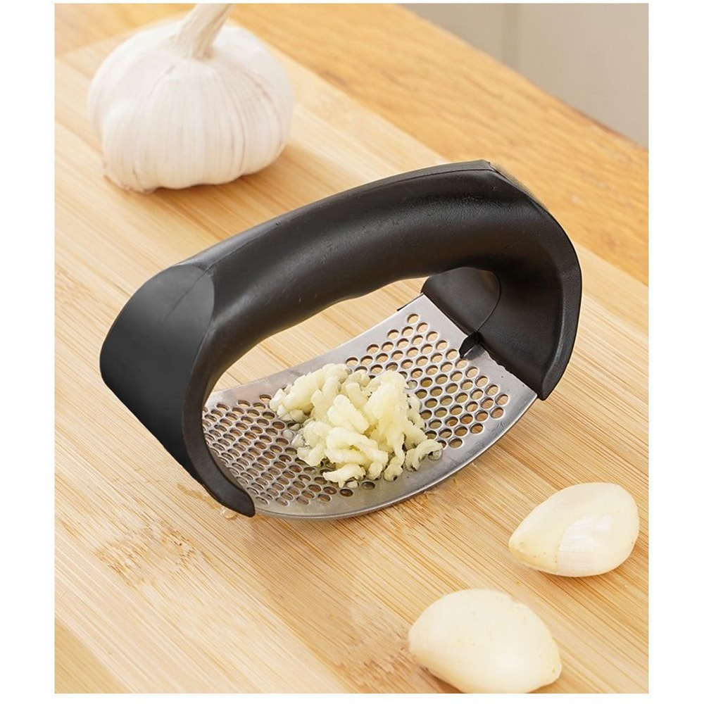 Stainless Steel Garlic Press 7