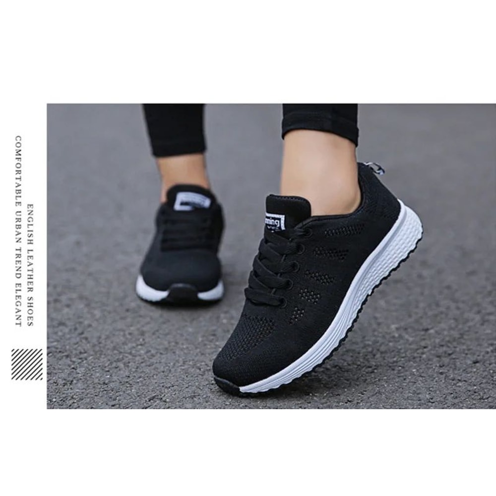 Women Breathable Mesh Walking Sneakers 5