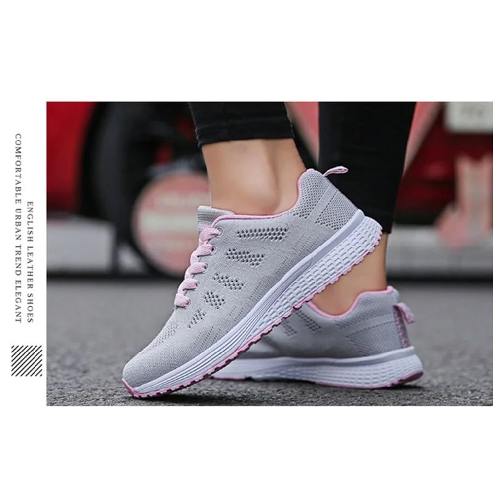 Women Breathable Mesh Walking Sneakers 14