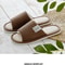 Breathable Linen Home Slippers 12