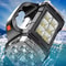 Rechargeable Solar LED Flashlight Work Light 15