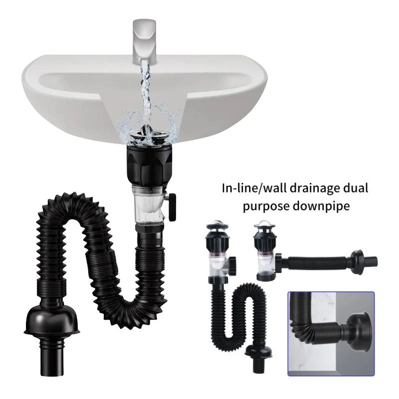 Anti Odor Sink Drain Pipe Filter Set 6