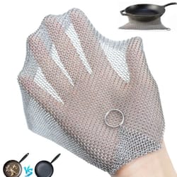 cast iron and stainless steel pan cleaner