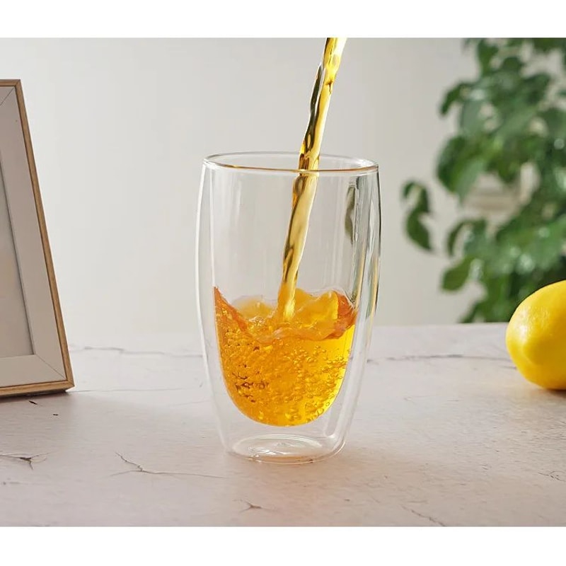 Double Wall Glass Coffee Tea Cup 10