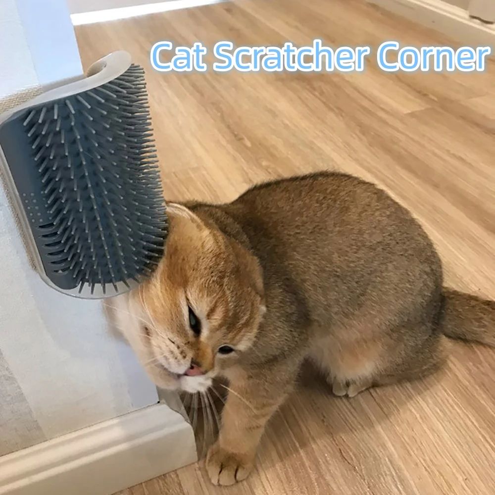 Cat Scratcher Grooming Massager Brush 9