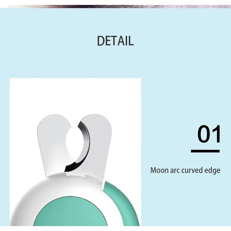 LED Light Pet Nail Clipper 7