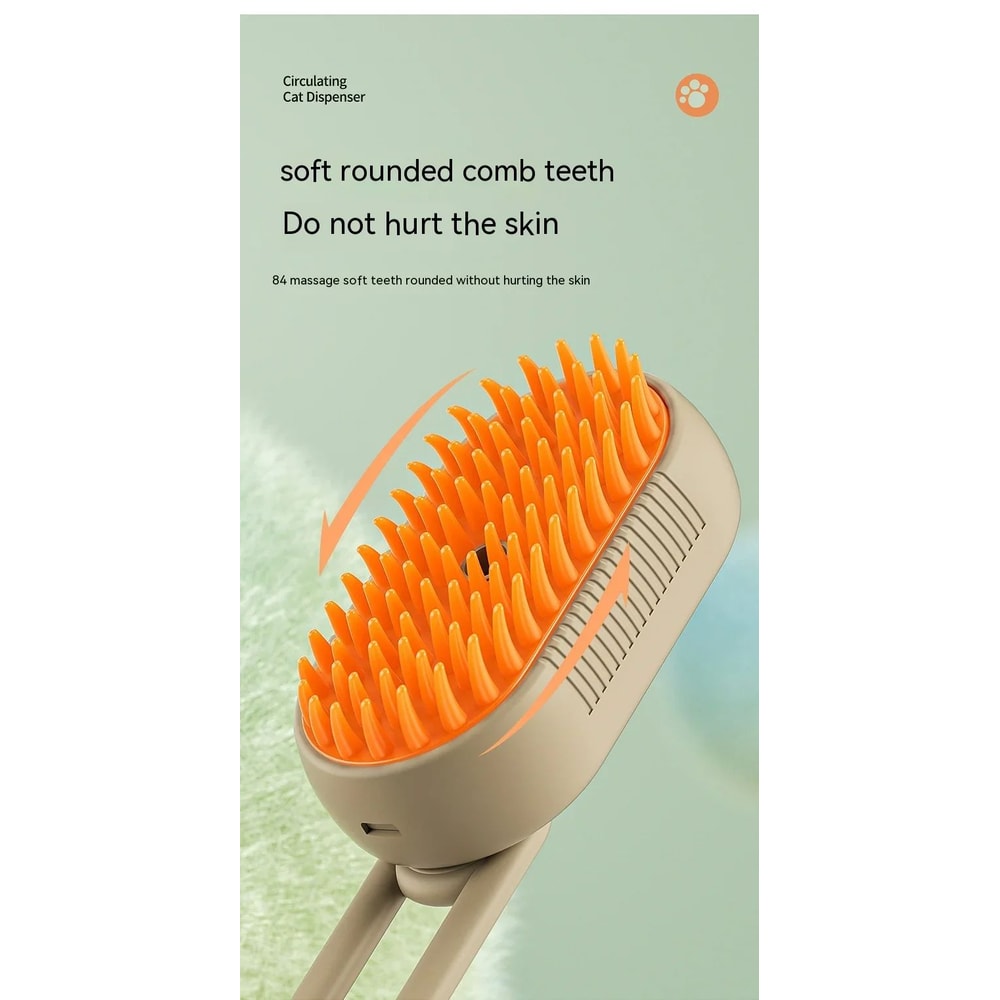 3 In 1 Electric Steam Pet Grooming Brush 7